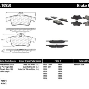 sto309.10950: ST Sport Brake Pads