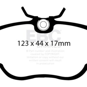 ebcDP3779C: EBC Redstuff Brake Pad Sets