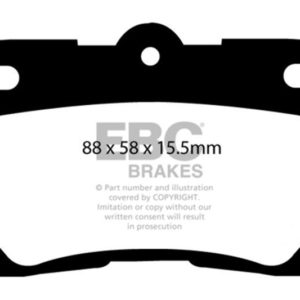 ebcDP21586: EBC Greenstuff Brake Pad Sets