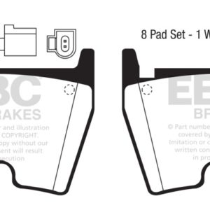 ebcDP41513/3R: EBC Yellowstuff Brake Pad Sets