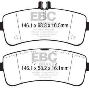 ebcDP42350R: EBC Yellowstuff Brake Pad Sets