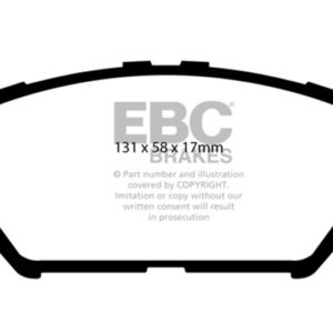 ebcDP31642C: EBC Redstuff Brake Pad Sets