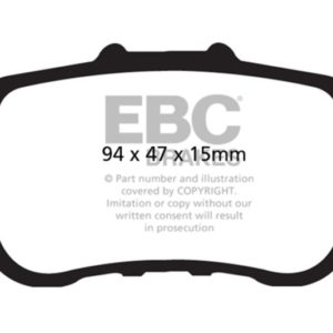 ebcDP21987: EBC Greenstuff Brake Pad Sets