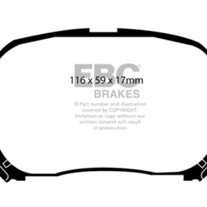 ebcDP31133C: EBC Redstuff Brake Pad Sets