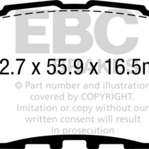 ebcDP32378C: EBC Redstuff Brake Pad Sets