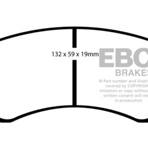 ebcDP41465R: EBC Yellowstuff Brake Pad Sets