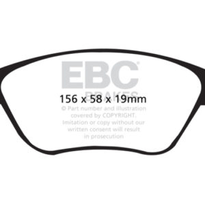 ebcDP31362C: EBC Redstuff Brake Pad Sets