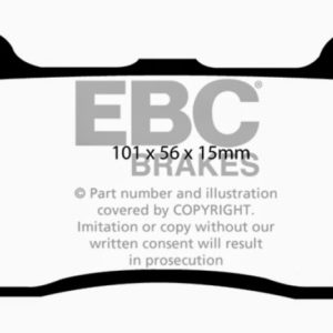ebcDP3039C: EBC Redstuff Brake Pad Sets
