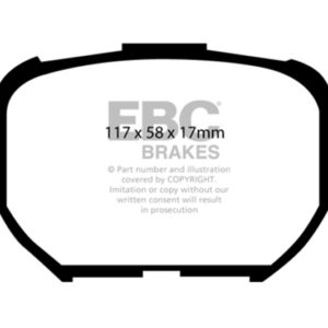ebcDP41325R: EBC Yellowstuff Brake Pad Sets