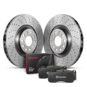 breKTX4069: BRE Drilled UV Coated Rotors