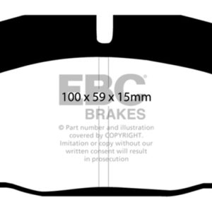 ebcDP2325: EBC Greenstuff Brake Pad Sets