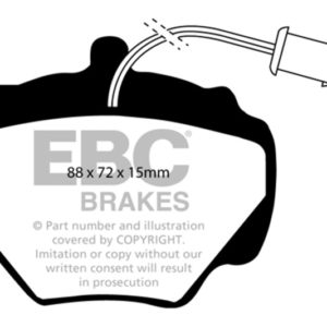 ebcDP6663: EBC Greenstuff Brake Pad Sets