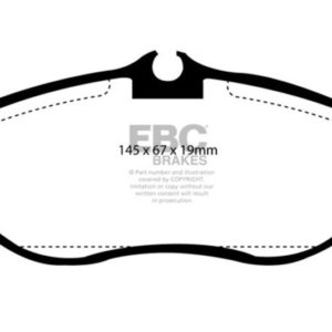 ebcDP61037: EBC Greenstuff Brake Pad Sets