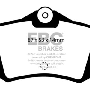 ebcDP4999R: EBC Yellowstuff Brake Pad Sets