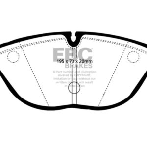 ebcDP51035NDX: EBC Bluestuff Brake Pad Sets