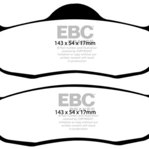 ebcED91745: EBC Extra Duty Brake Pad Sets