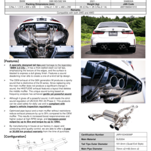 hksHKSTUDIE-EX001: HKS HKSTUDIE Exhausts