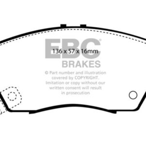 ebcUD621: EBC Ultimax2 Brake Pad Sets