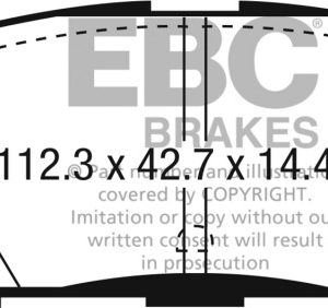 ebcDP23071: EBC Greenstuff Brake Pad Sets
