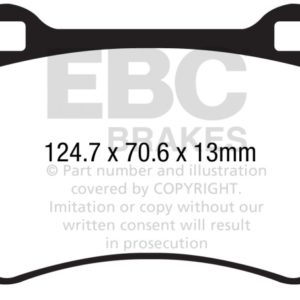 ebcDP42286R: EBC Yellowstuff Brake Pad Sets