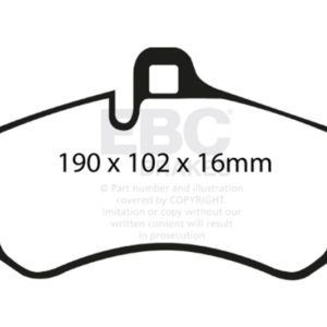 ebcDP31516C: EBC Redstuff Brake Pad Sets